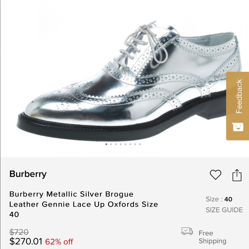 Burberry shoes